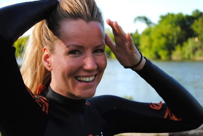Trening open water - jezioro Rokola 22.05.2022
