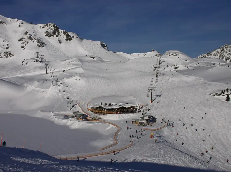 La estación de esquí Obertauern