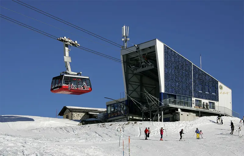 Skigebiet St. Moritz