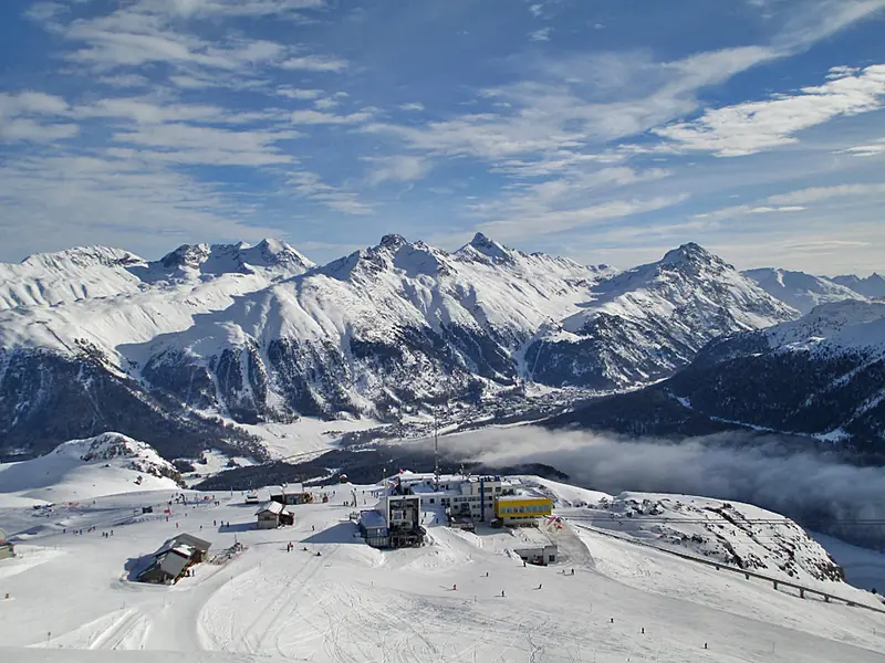 Skigebiet St. Moritz